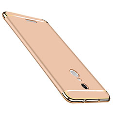 Luxury Metal Frame and Plastic Back Cover for Xiaomi Redmi Note 3 Gold