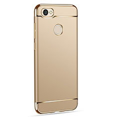 Luxury Metal Frame and Plastic Back Cover for Xiaomi Redmi Note 5A High Edition Gold