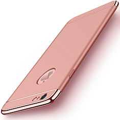 Luxury Metal Frame and Plastic Back Cover M01 for Apple iPhone 6 Plus Rose Gold