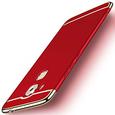 Luxury Metal Frame and Plastic Back Cover M01 for Huawei G9 Plus Red