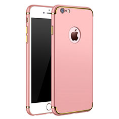 Luxury Metal Frame and Plastic Back Cover M02 for Apple iPhone 6 Rose Gold
