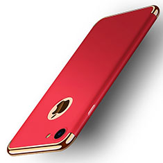 Luxury Metal Frame and Plastic Back Cover M02 for Apple iPhone 7 Red