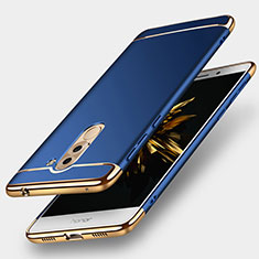 Luxury Metal Frame and Plastic Back Cover M02 for Huawei GR5 (2017) Blue