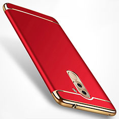 Luxury Metal Frame and Plastic Back Cover M02 for Huawei Honor 6X Pro Red