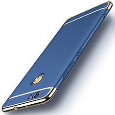 Luxury Metal Frame and Plastic Back Cover M02 for Huawei Nova Blue