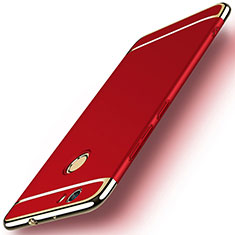 Luxury Metal Frame and Plastic Back Cover M02 for Huawei Nova Red