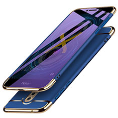 Luxury Metal Frame and Plastic Back Cover M03 for Huawei GR5 (2017) Blue