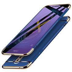 Luxury Metal Frame and Plastic Back Cover M03 for Huawei Mate 9 Lite Blue