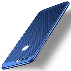 Mesh Hole Hard Rigid Case Back Cover for Huawei Honor 8 Blue