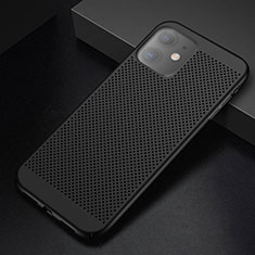 Mesh Hole Hard Rigid Snap On Case Cover for Apple iPhone 11 Black