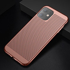 Mesh Hole Hard Rigid Snap On Case Cover for Apple iPhone 11 Rose Gold