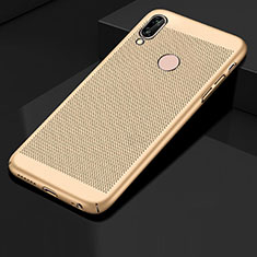 Mesh Hole Hard Rigid Snap On Case Cover for Huawei Honor 10 Lite Gold
