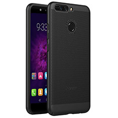 Mesh Hole Hard Rigid Snap On Case Cover for Huawei Honor 8 Pro Black