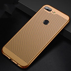 Mesh Hole Hard Rigid Snap On Case Cover for Huawei Honor 9 Lite Gold