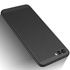 Mesh Hole Hard Rigid Snap On Case Cover for Huawei Honor V10 Black