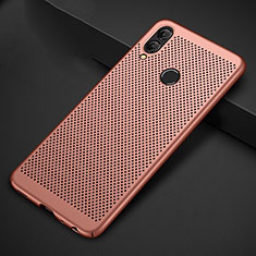 Mesh Hole Hard Rigid Snap On Case Cover for Huawei Honor View 10 Lite Rose Gold