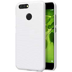 Mesh Hole Hard Rigid Snap On Case Cover for Huawei Nova 2 White