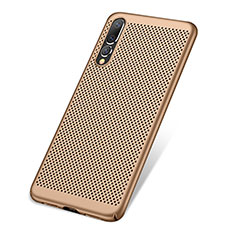 Mesh Hole Hard Rigid Snap On Case Cover for Huawei P20 Pro Gold