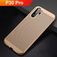Mesh Hole Hard Rigid Snap On Case Cover for Huawei P30 Pro New Edition Gold