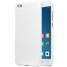 Mesh Hole Hard Rigid Snap On Case Cover for Xiaomi Mi 5C White