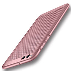 Mesh Hole Hard Rigid Snap On Case Cover for Xiaomi Mi 6 Rose Gold