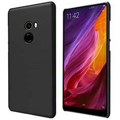 Mesh Hole Hard Rigid Snap On Case Cover for Xiaomi Mi Mix 2 Black