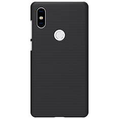 Mesh Hole Hard Rigid Snap On Case Cover for Xiaomi Mi Mix 2S Black