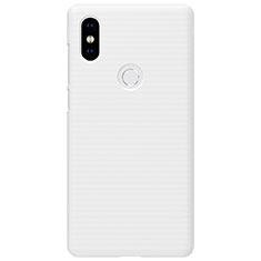 Mesh Hole Hard Rigid Snap On Case Cover for Xiaomi Mi Mix 2S White