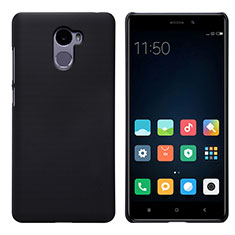 Mesh Hole Hard Rigid Snap On Case Cover for Xiaomi Redmi 4 Standard Edition Black