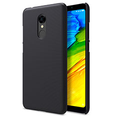 Mesh Hole Hard Rigid Snap On Case Cover for Xiaomi Redmi 5 Black