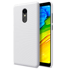 Mesh Hole Hard Rigid Snap On Case Cover for Xiaomi Redmi 5 White