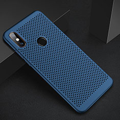 Mesh Hole Hard Rigid Snap On Case Cover for Xiaomi Redmi 6 Pro Blue