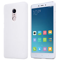 Mesh Hole Hard Rigid Snap On Case Cover for Xiaomi Redmi Note 4 White