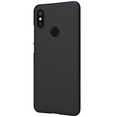 Mesh Hole Hard Rigid Snap On Case Cover M01 for Xiaomi Mi 6X Black