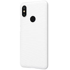 Mesh Hole Hard Rigid Snap On Case Cover M01 for Xiaomi Mi 6X White