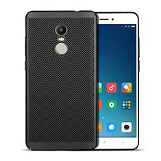 Mesh Hole Hard Rigid Snap On Case Cover W01 for Xiaomi Redmi Note 4X Black