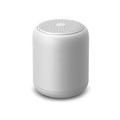 Mini Wireless Bluetooth Speaker Portable Stereo Super Bass Loudspeaker K02 for Apple iPhone XR White