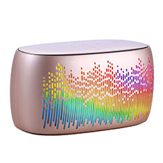 Mini Wireless Bluetooth Speaker Portable Stereo Super Bass Loudspeaker S06 for Huawei Y8p Gold