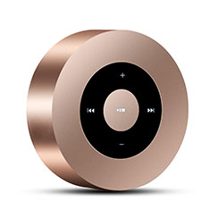Mini Wireless Bluetooth Speaker Portable Stereo Super Bass Loudspeaker S07 for Apple iPhone SE3 2022 Gold