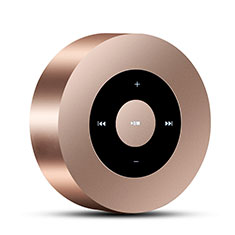 Mini Wireless Bluetooth Speaker Portable Stereo Super Bass Loudspeaker S07 for Samsung Galaxy S23 5G Gold