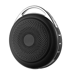 Mini Wireless Bluetooth Speaker Portable Stereo Super Bass Loudspeaker S20 for Alcatel 7 Black