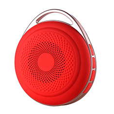 Mini Wireless Bluetooth Speaker Portable Stereo Super Bass Loudspeaker S20 for Huawei Y7a Red