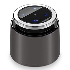 Mini Wireless Bluetooth Speaker Portable Stereo Super Bass Loudspeaker S26 for Oppo Reno4 Lite Black