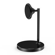 Mount Magnetic Smartphone Stand Cell Phone Holder for Desk Universal B01 for Vivo Y11s Black