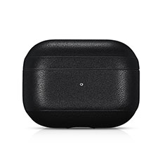 Protective Leather Case Skin for OnePlus AirPods Pro Charging Box for Apple AirPods Pro Black