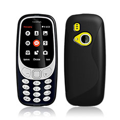 S-Line Transparent Gel Soft Case for Nokia 3310 (2017) Black