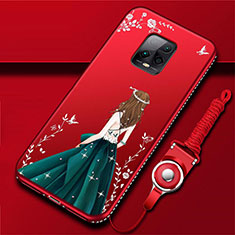 Silicone Candy Rubber Gel Dress Party Girl Soft Case Cover for Xiaomi Redmi 10X Pro 5G Mixed