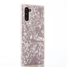 Silicone Candy Rubber Gel Fashionable Pattern Soft Case Cover D01 for Samsung Galaxy Note 10 Pink