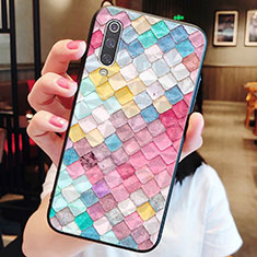 Silicone Candy Rubber Gel Fashionable Pattern Soft Case Cover K02 for Xiaomi Mi A3 Colorful
