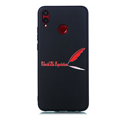 Silicone Candy Rubber Gel Fashionable Pattern Soft Case Cover S01 for Huawei Honor 8X Red